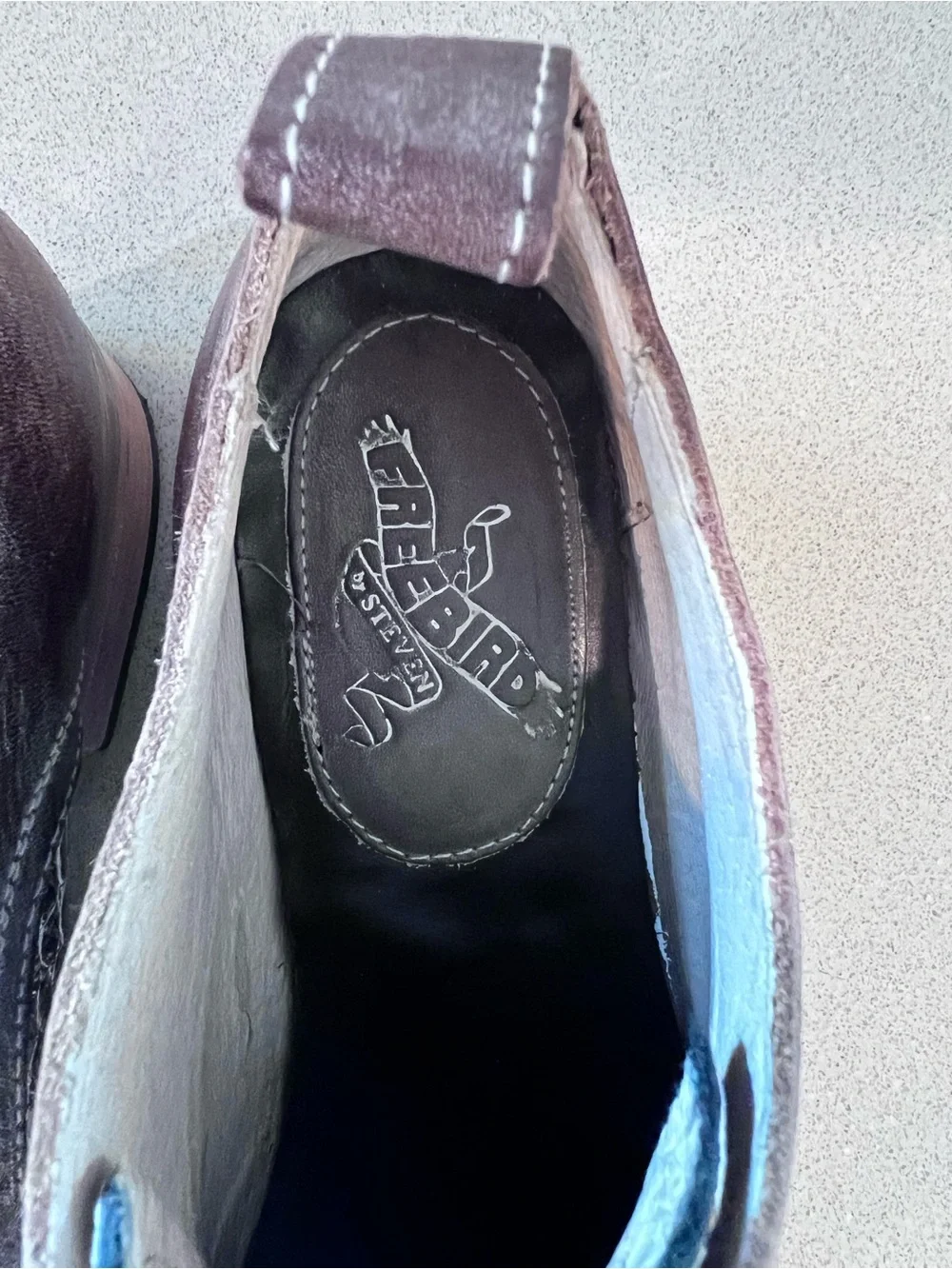 Freebird Steve Madden Leather Mabel Multi Oxford Sz 8